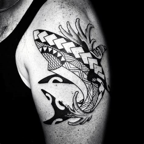 traditional tooth tattoo|shark teeth tattoo polynesian.